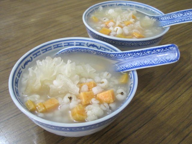 Barley Sweet Potato with White Jelly Fungus