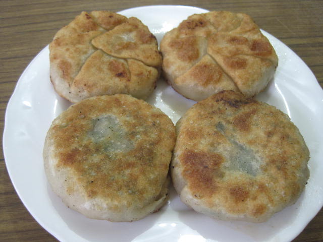 Shrimp and Chive Pan Fried Dumplings