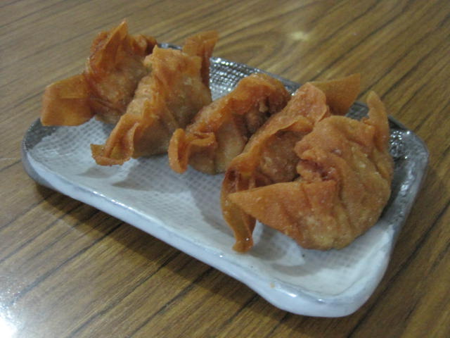 Deep Fried Shrimp Meat Dumpling 煎虾肉饺子