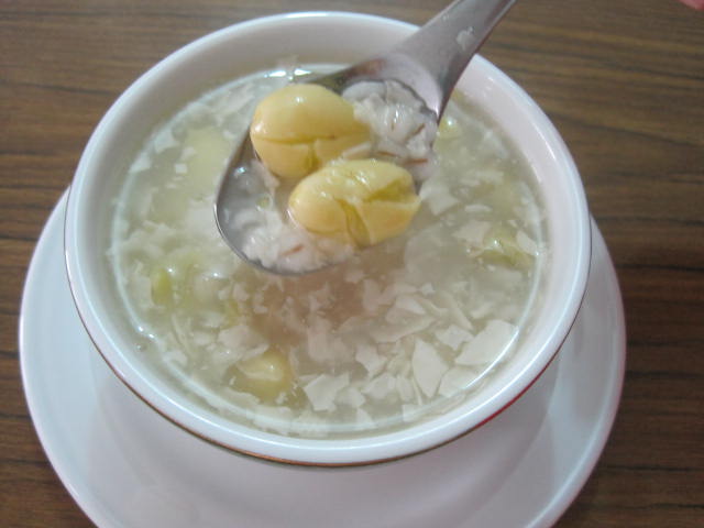 Ginkgo Fuzhu Barley Dessert 白果腐竹意米汤
