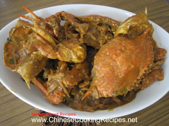 Asian Curry Powder Crab Recipes - Healthy Food Recipes